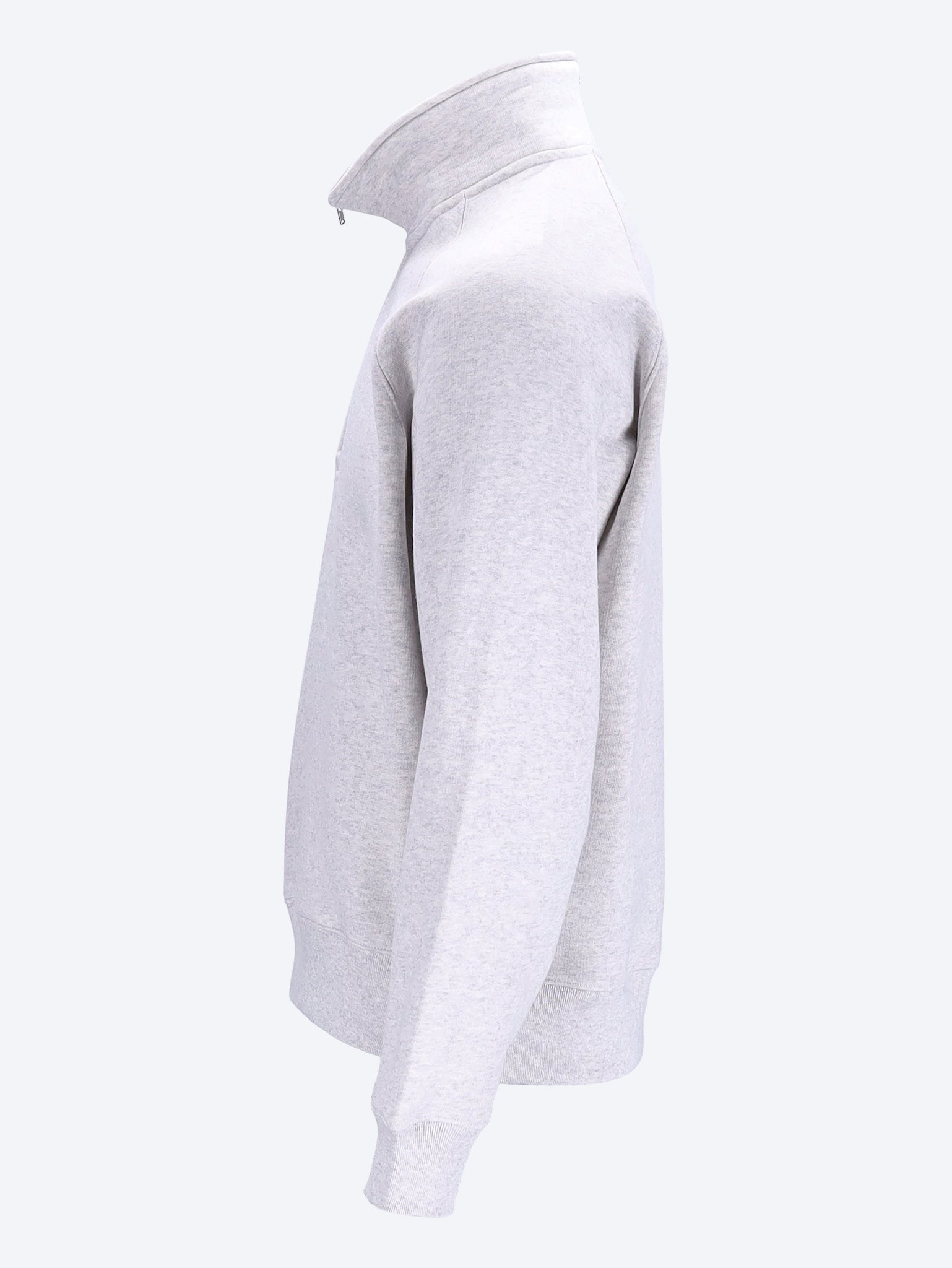 Fleece raglan zip mock sweatshirt 2
