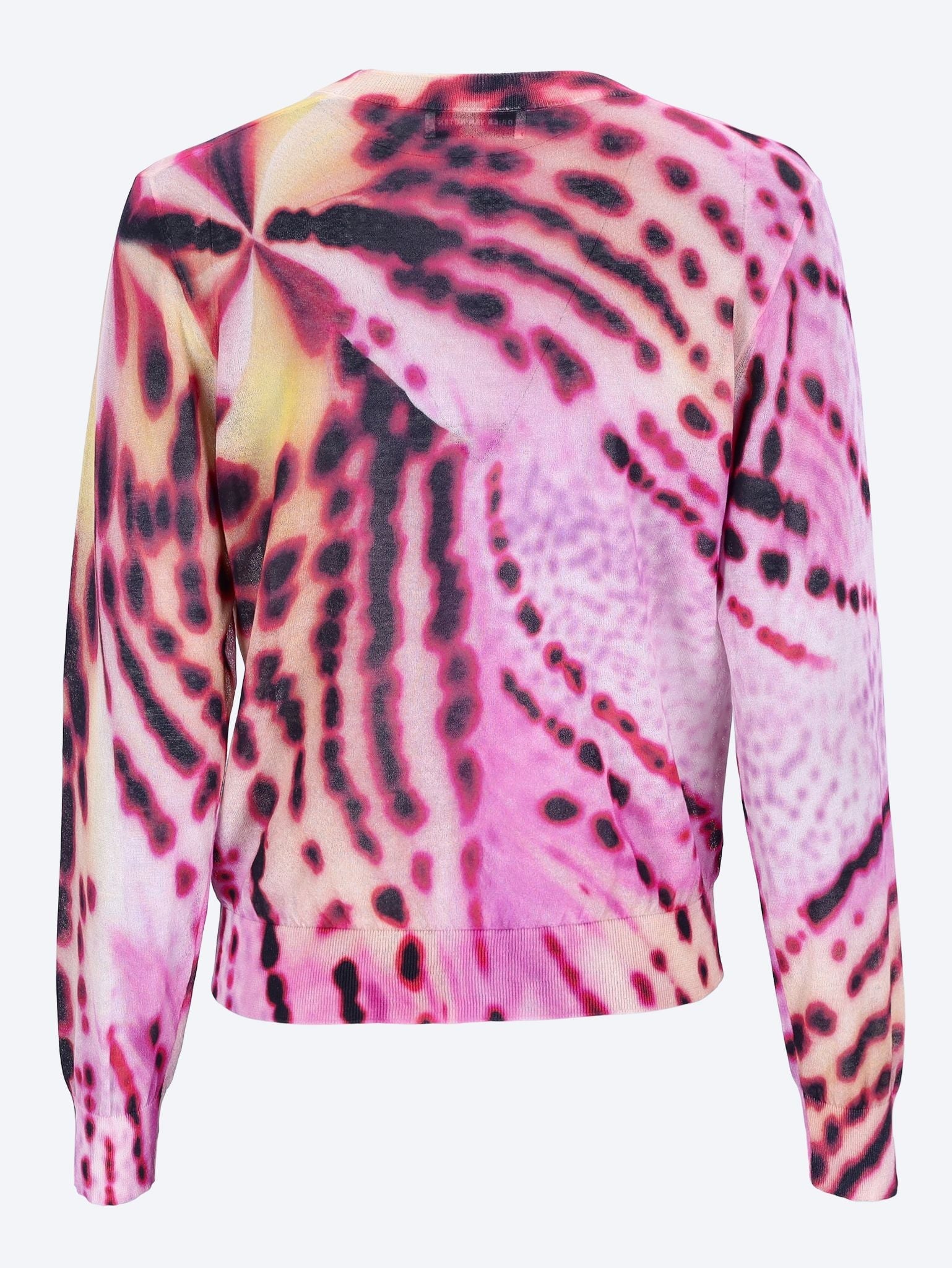 Floral print crewneck sweater 3