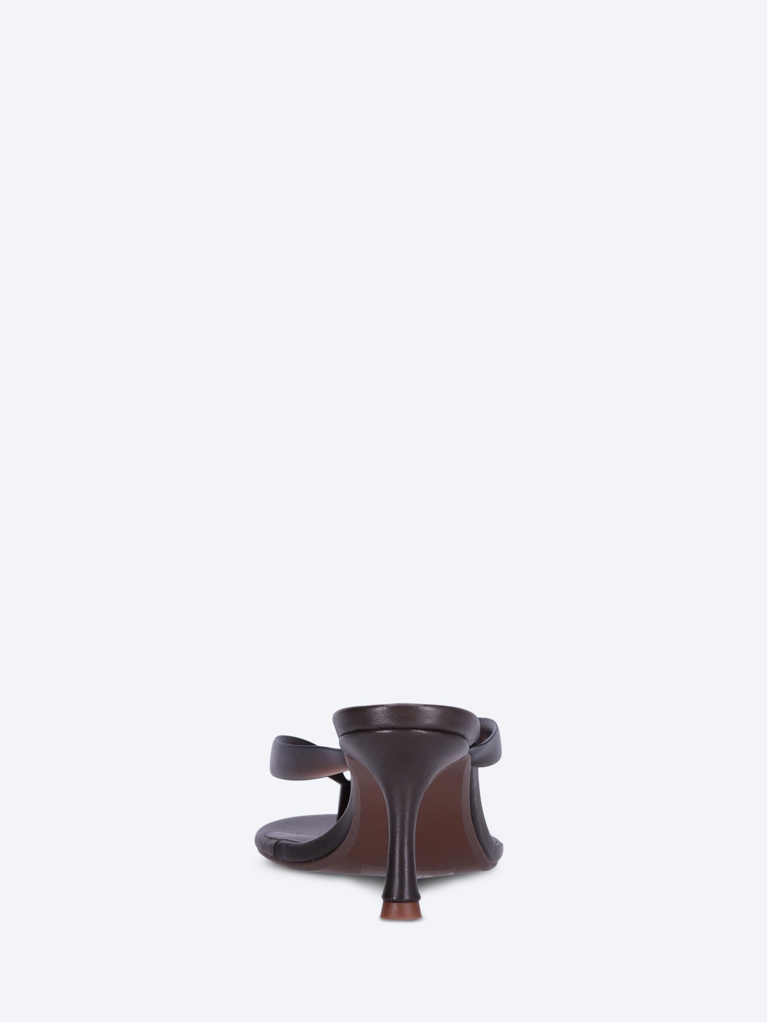 Flowe leather slip-on heeled thong sandals 5