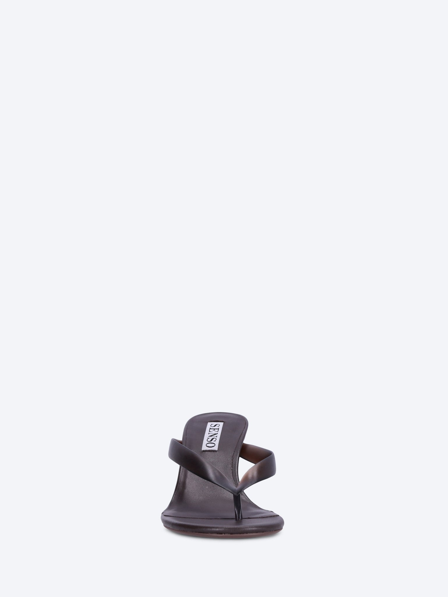 Flowe leather slip-on heeled thong sandals 3