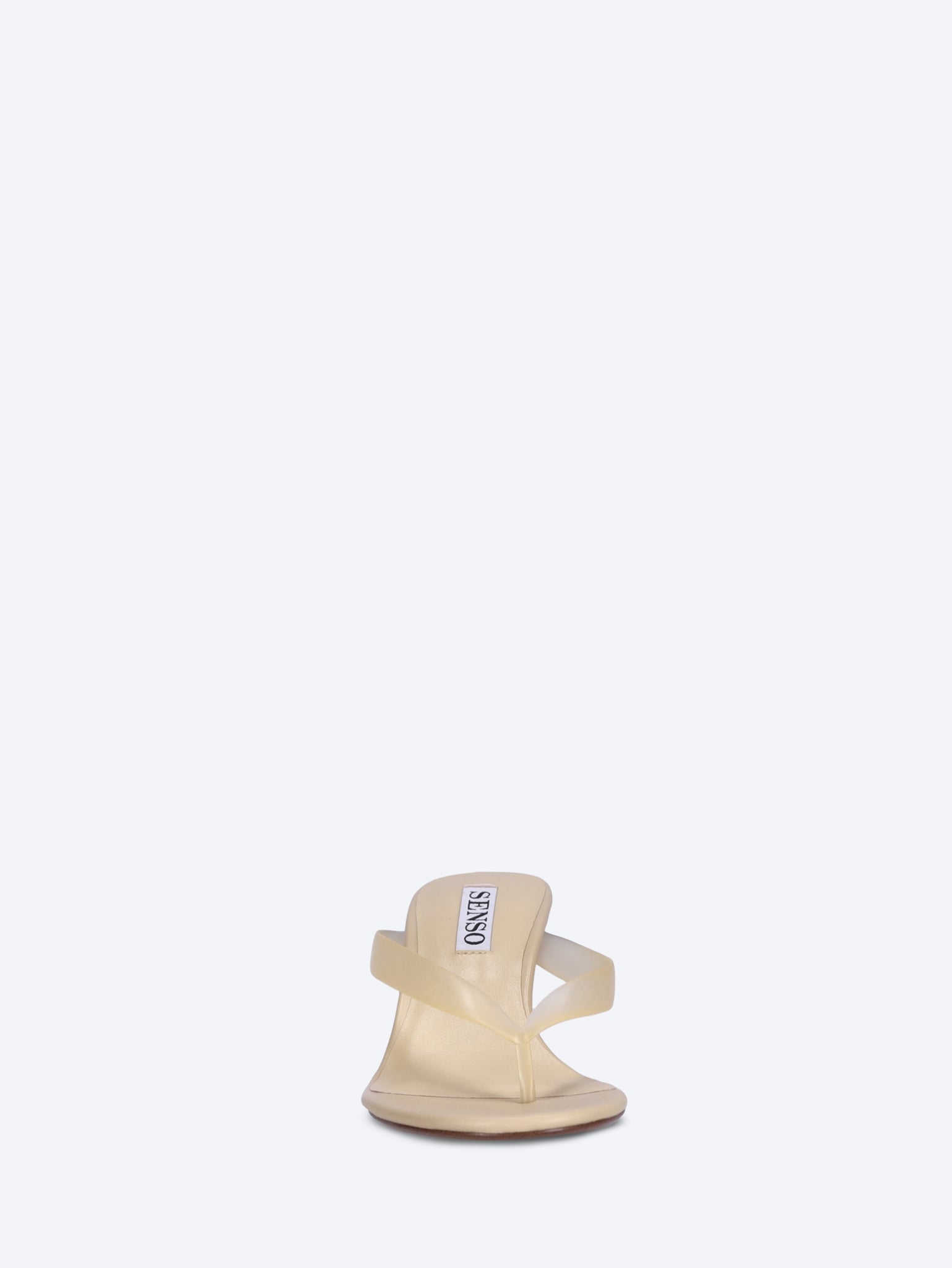 Flowe leather slip-on heeled thong sandals 3