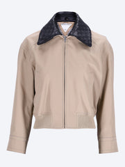 Fluid cotton twill blouson ref: