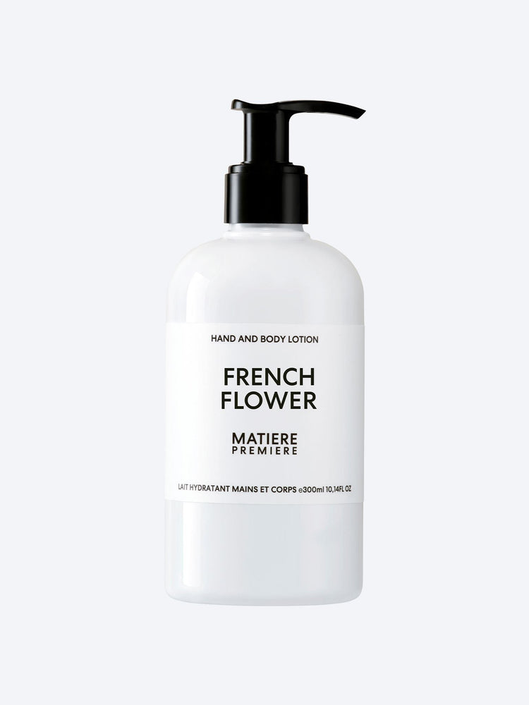 Lotion de corps à main de fleur française 1