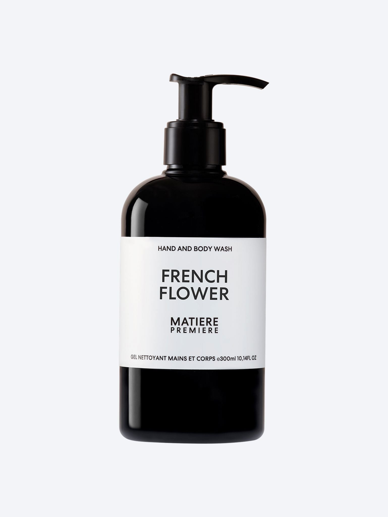 Lavage du corps de la main de la fleur française 1