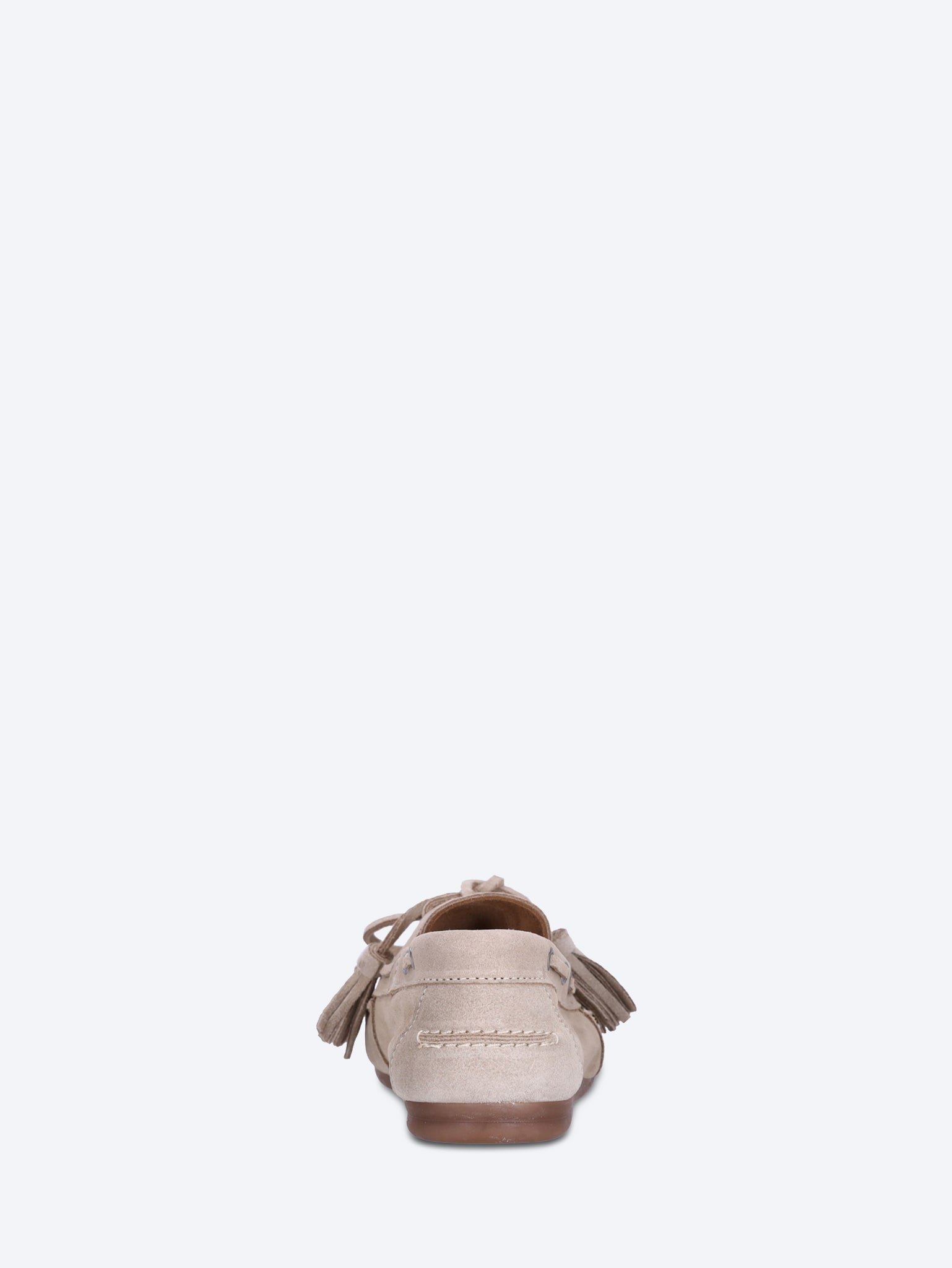 Fringe brushed boat loafers 5