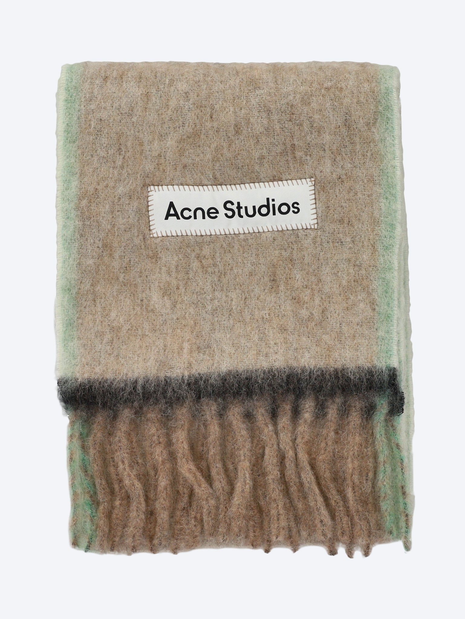 Fringe wool scarf 1