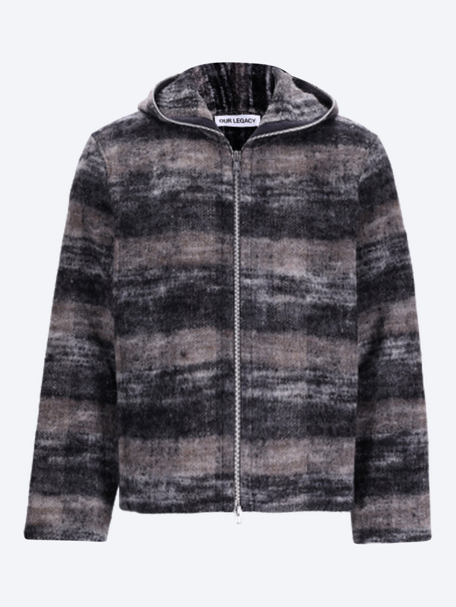 Kapuzenpullover mit durchgehendem Reißverschluss 1