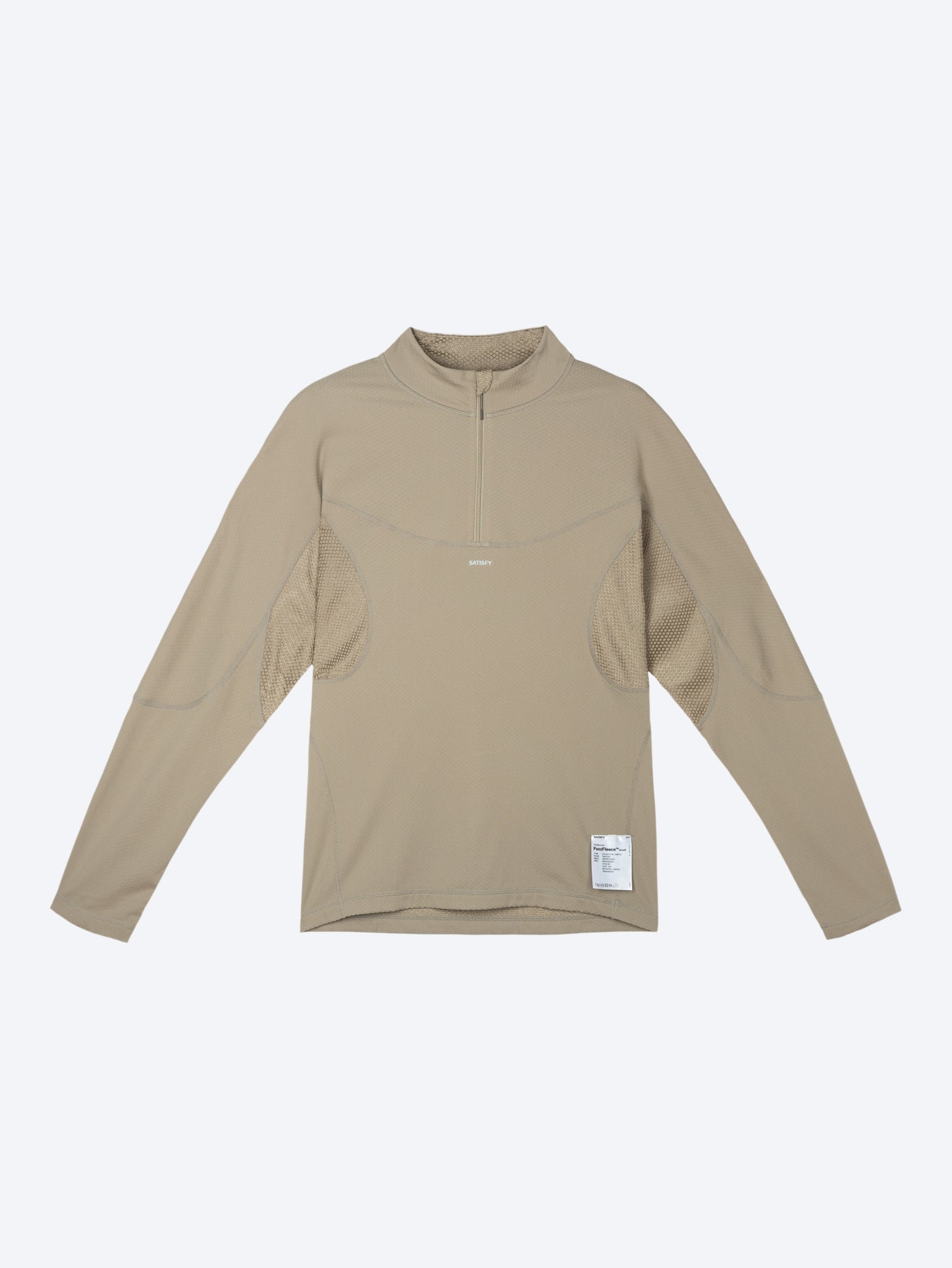 T-shirt long à demi-zip Fuzzfleece octa 1