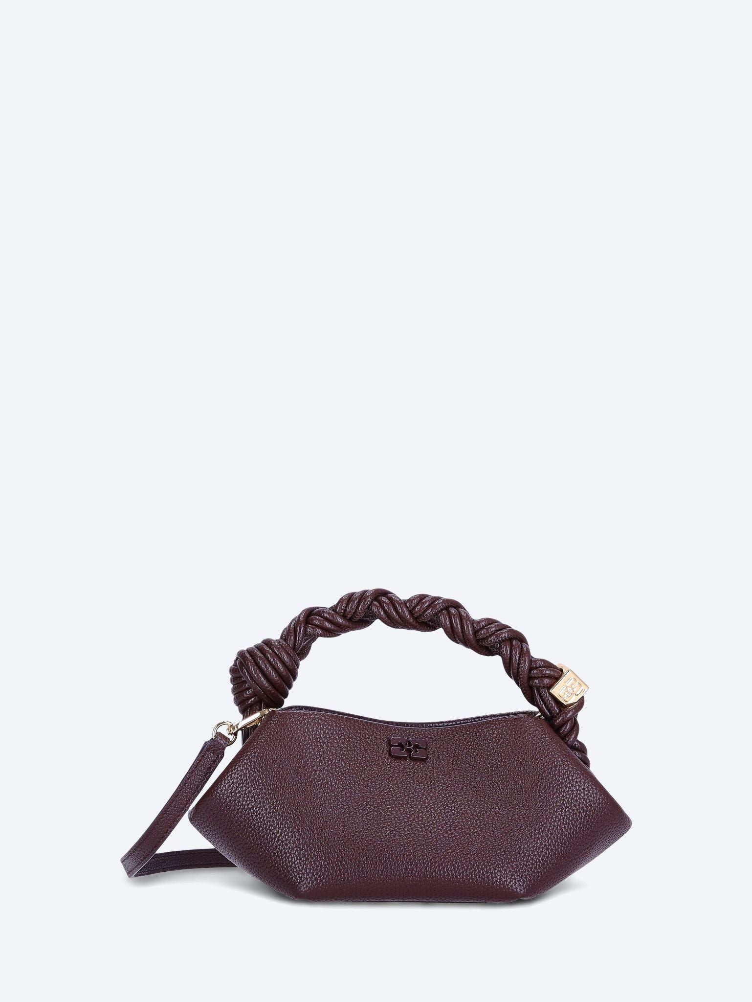 Ganni bou bag mini grained handbag 1