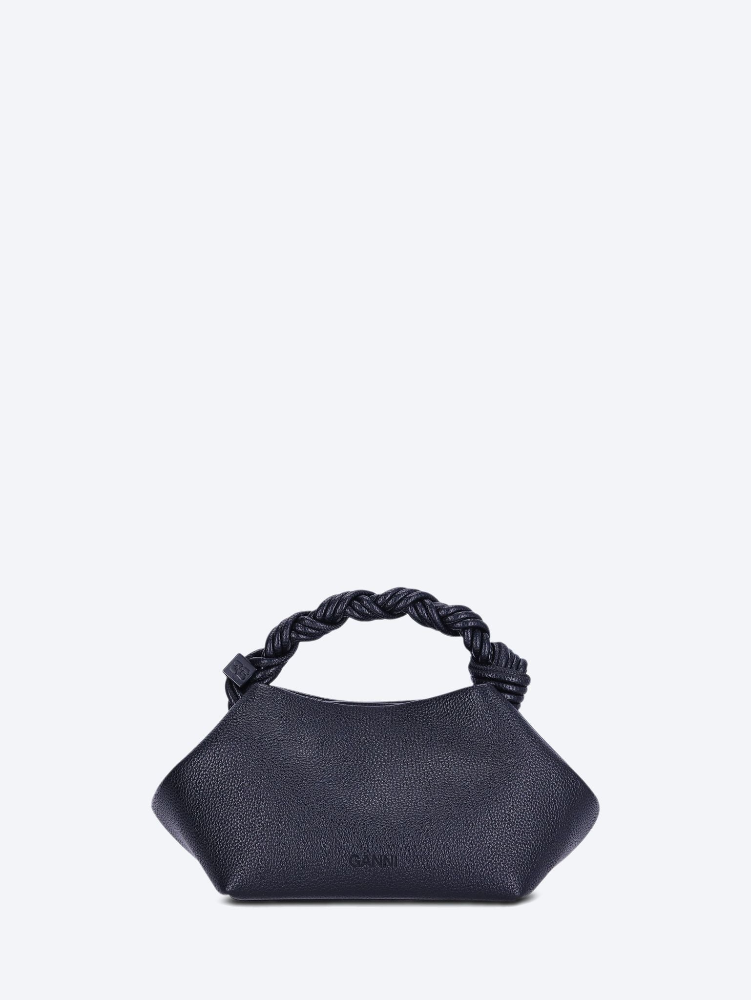 Ganni bou bag small grained handbag 4
