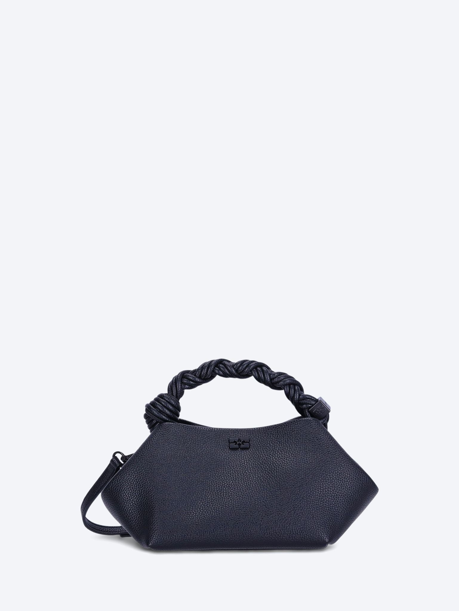 Ganni bou bag small grained handbag 1