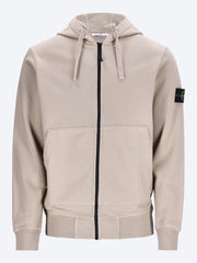 Sweat à capuche teint de vêtements ref: