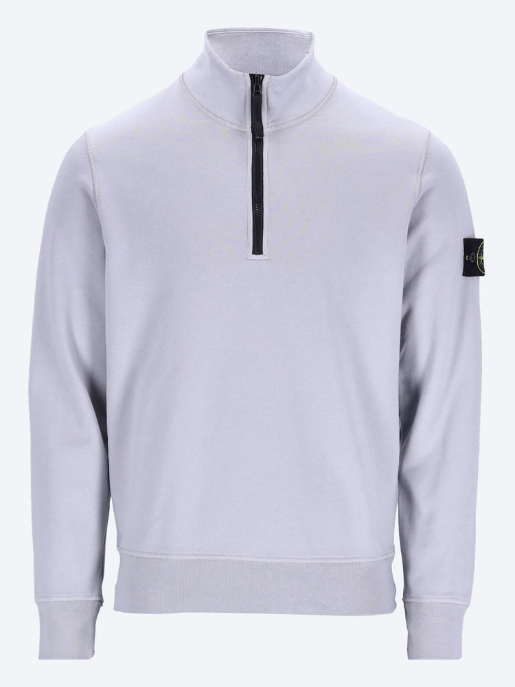 Garment dyed long sleeve polo 1