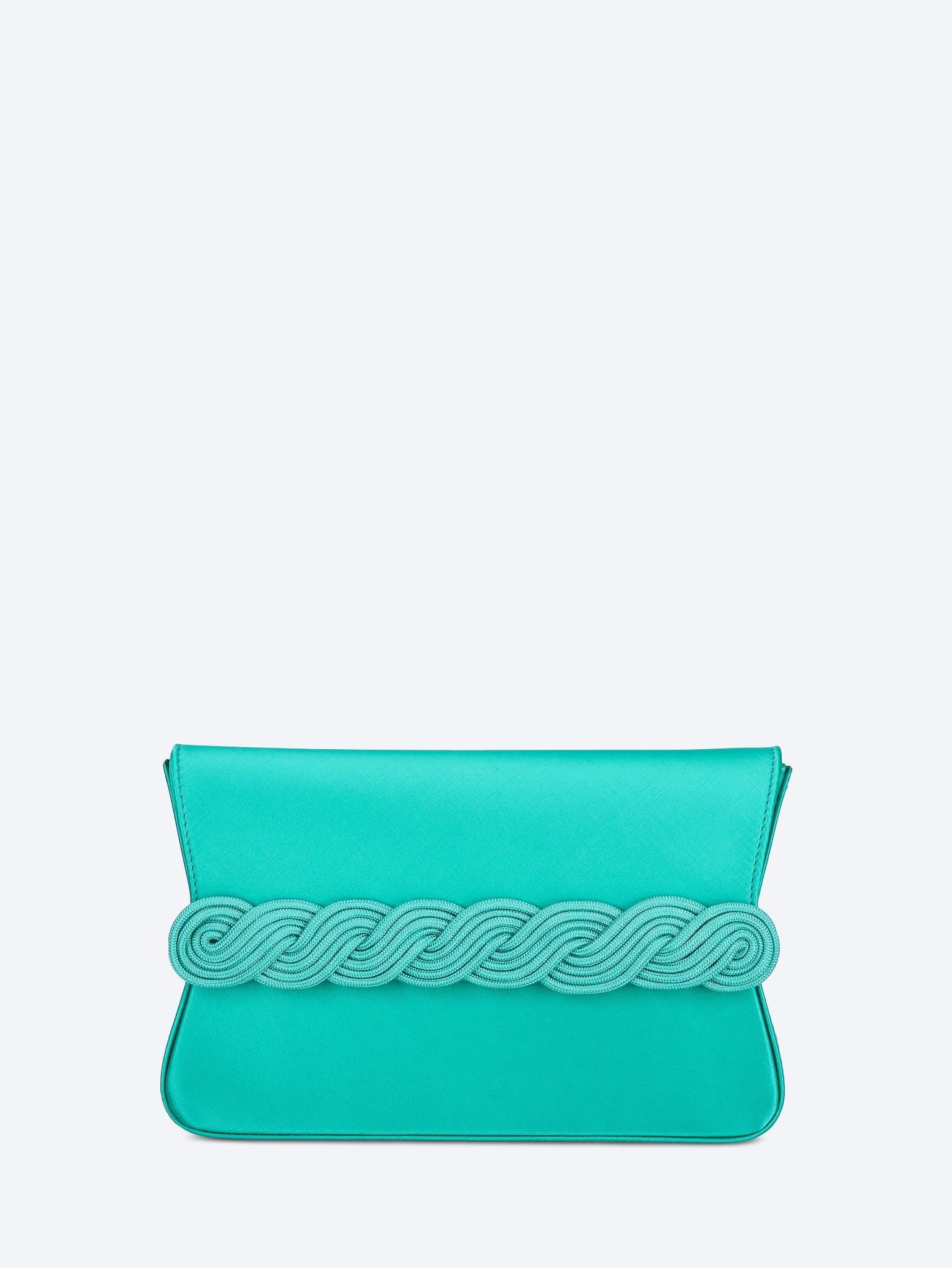 Gerrit satin strap clutch 1