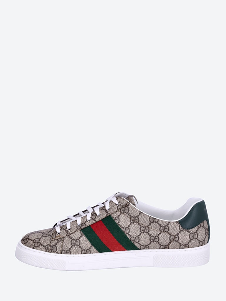 Gg supreme lace up sneakers 4