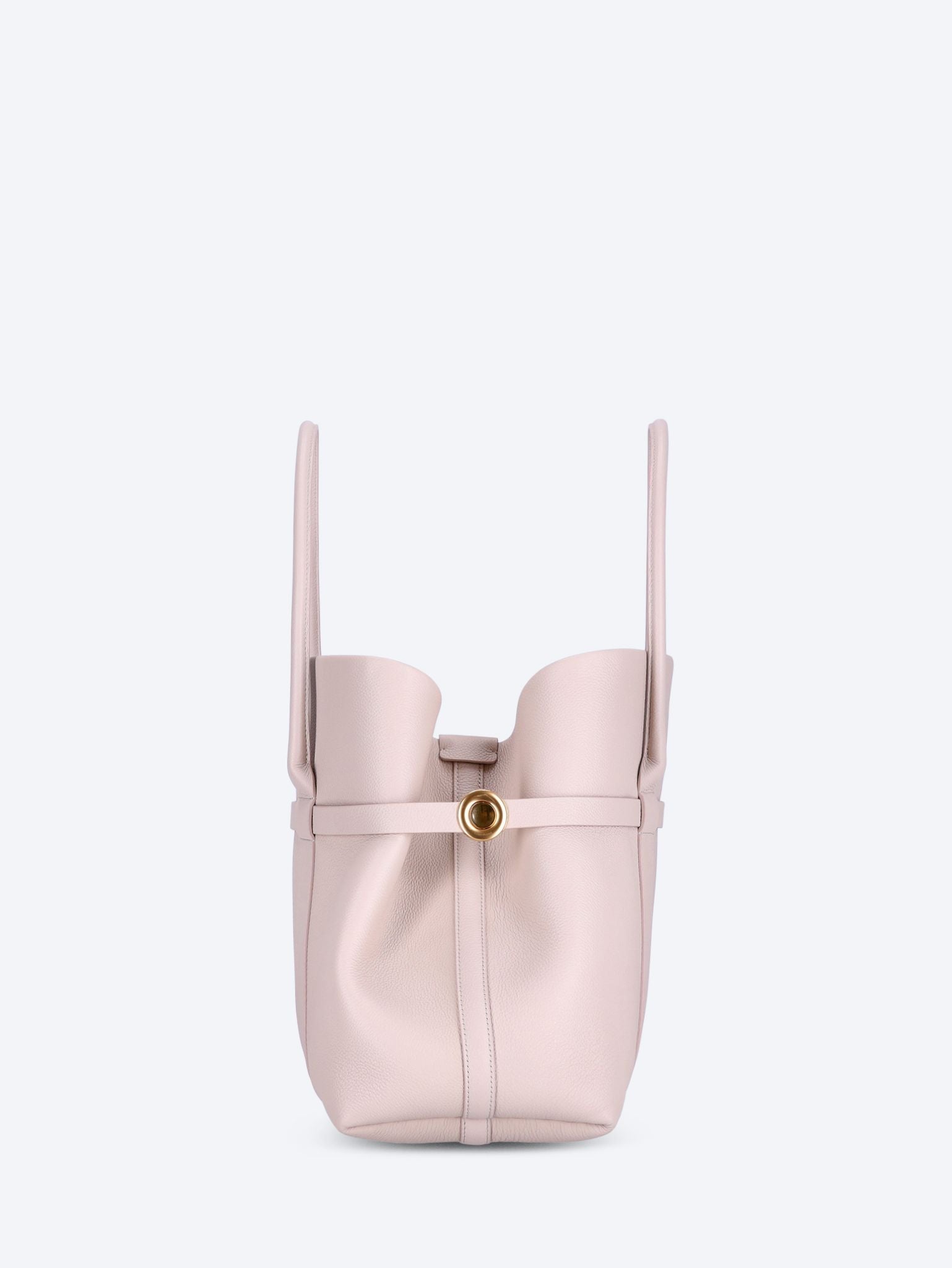 Ghiera shopper grained leather tote bag 3