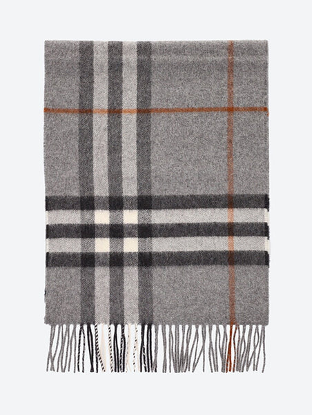 Giant check scarf