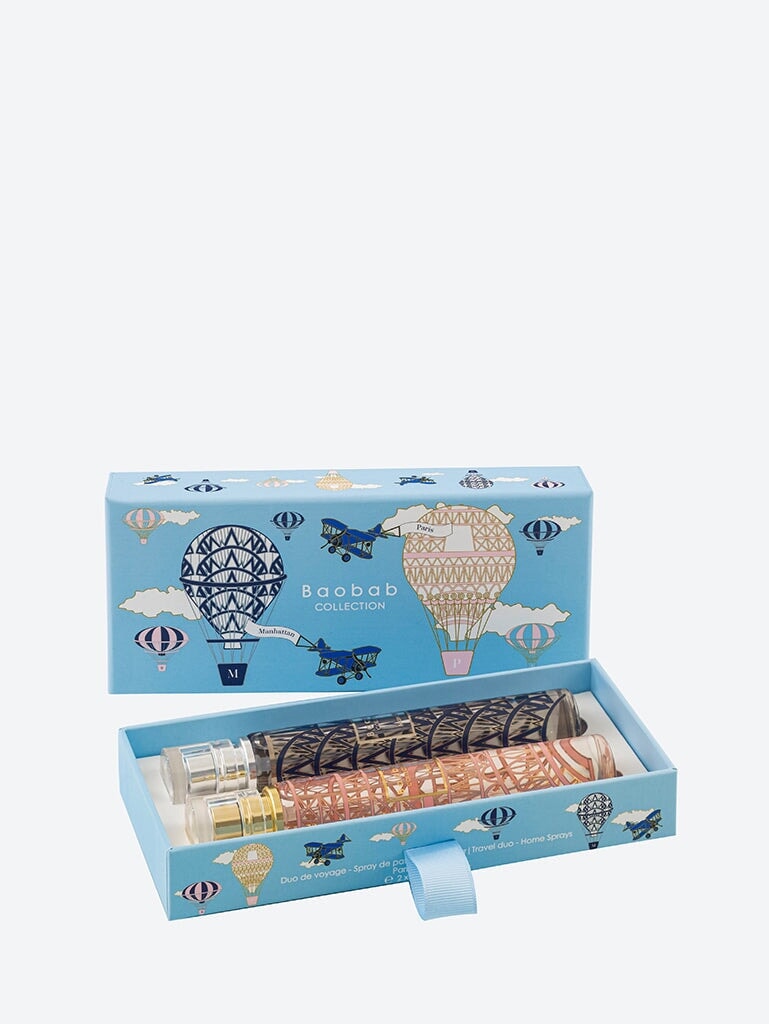 Geschenkbox für Zuhause, Spray Paris und Manhattan 1