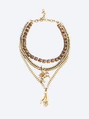 Gilded phoenix necklace gold plated ref: