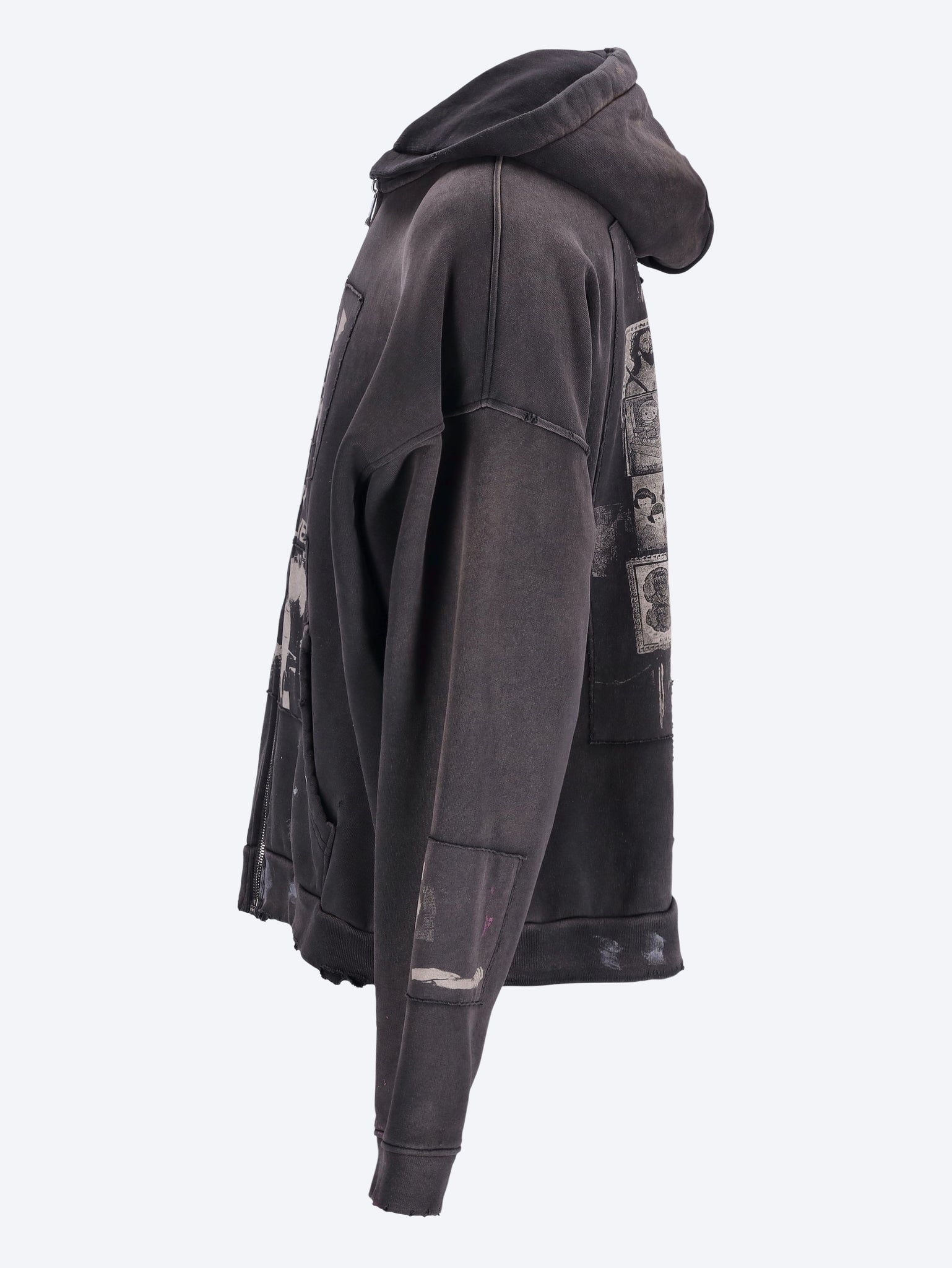 Sweats à capuche Dieu avec un revolver 2