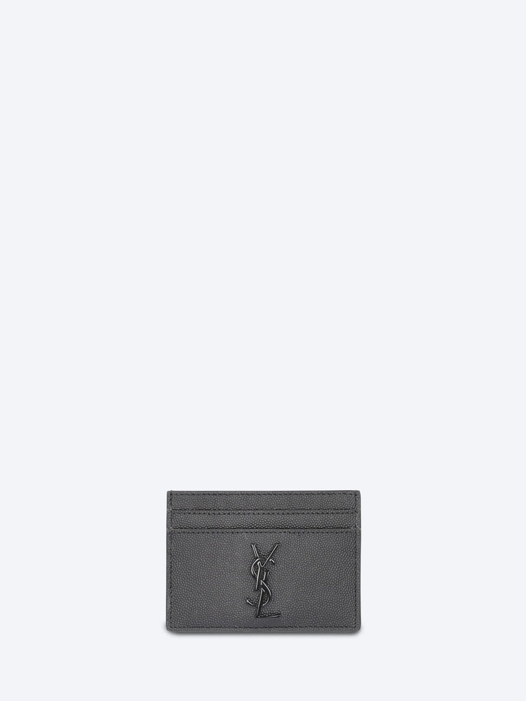 Grain de poudre matt ysl credit card holder 1