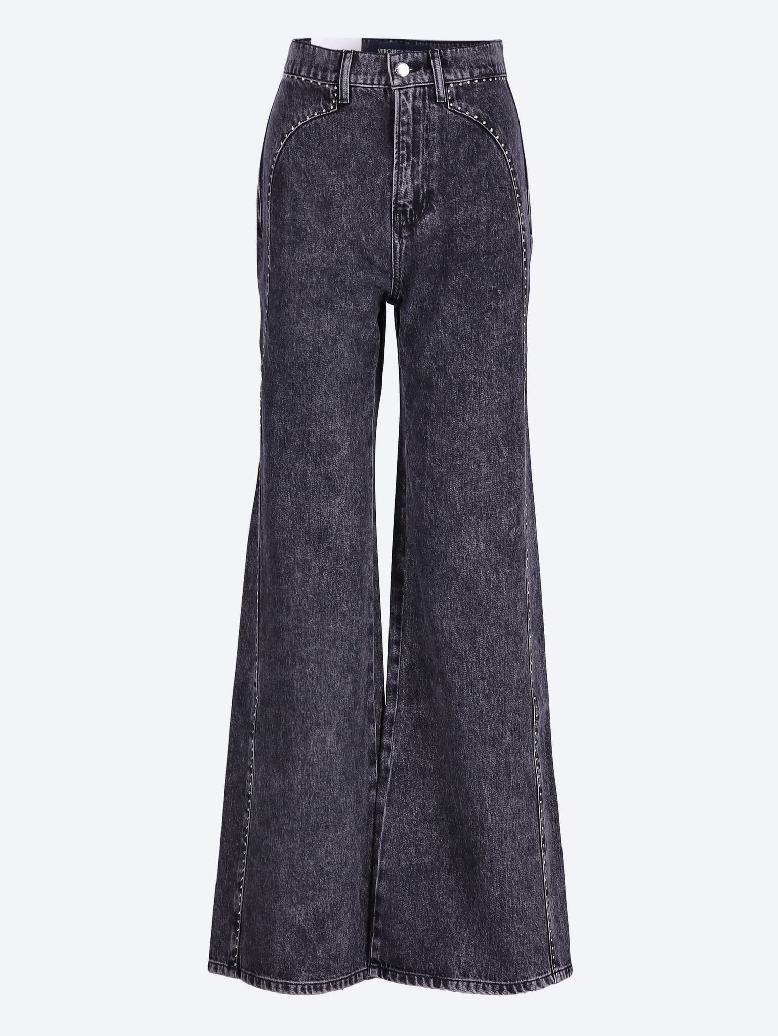 Grant-Jeans mit hohem Bund und weitem Bein 1