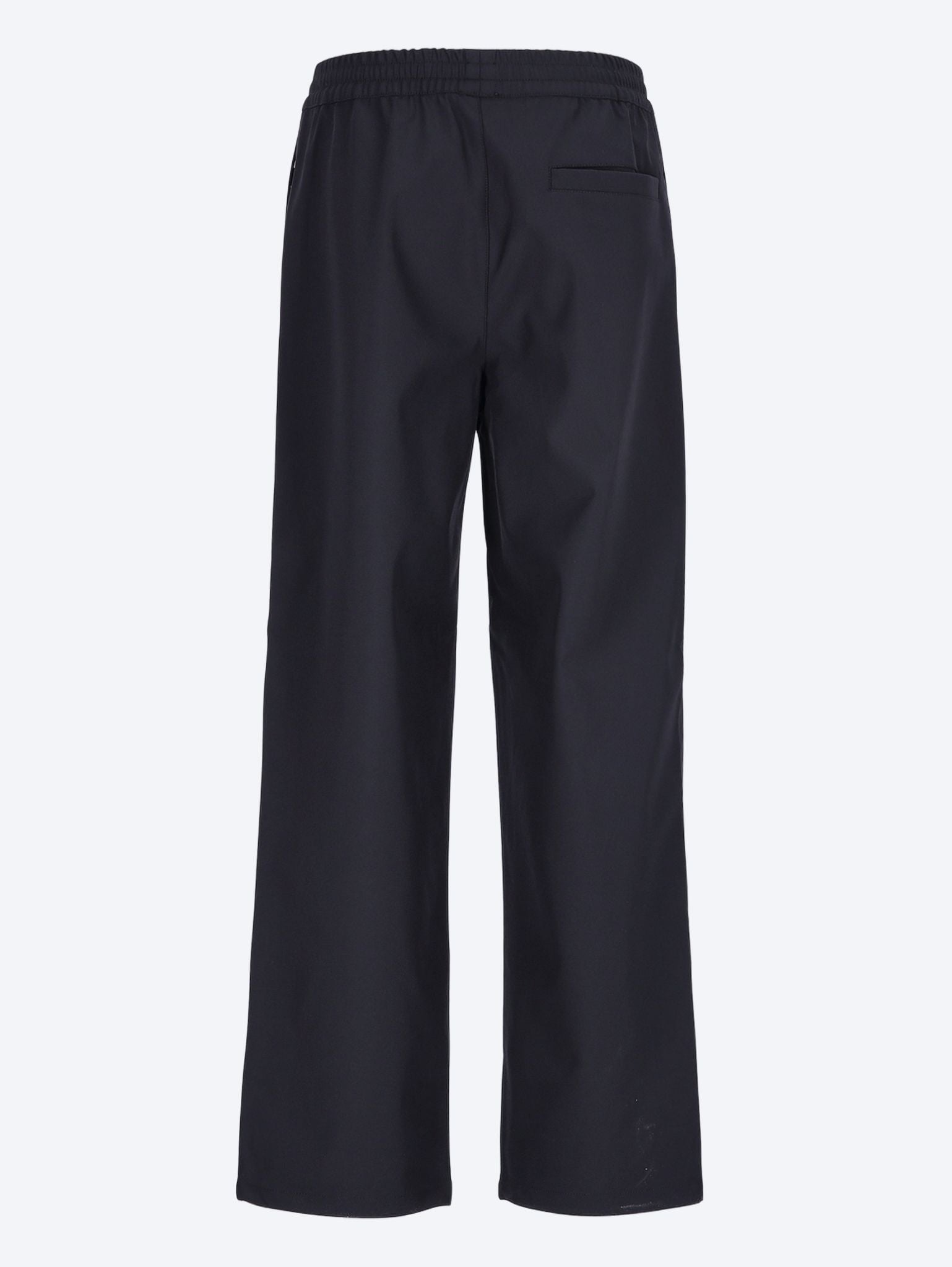 Green logo polyester pants 3
