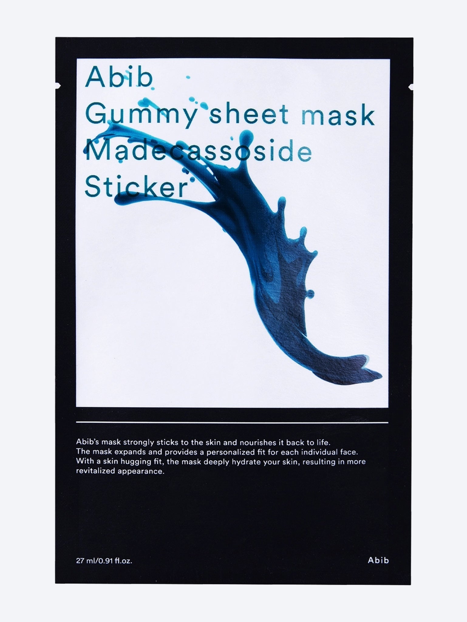 Gummy madecassoside sticker sheet 1