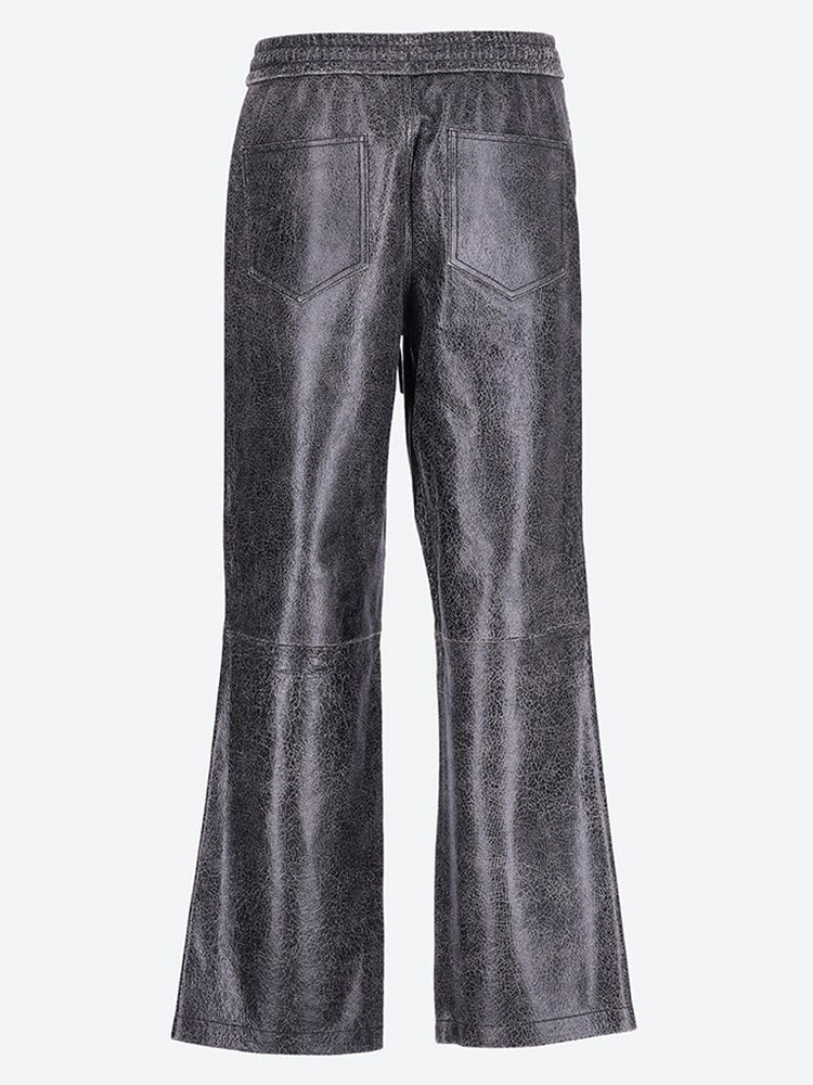 Gusa leather sweatpants 3
