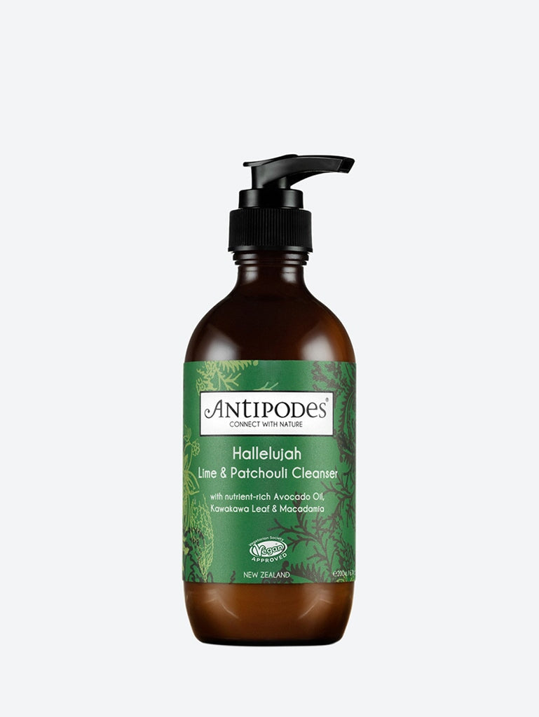 Hallelujah lime & patchouli cleanser 200ml 1