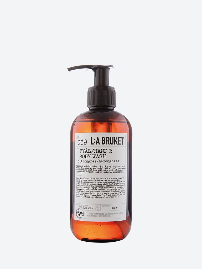 Hand & body wash lemongrass 1