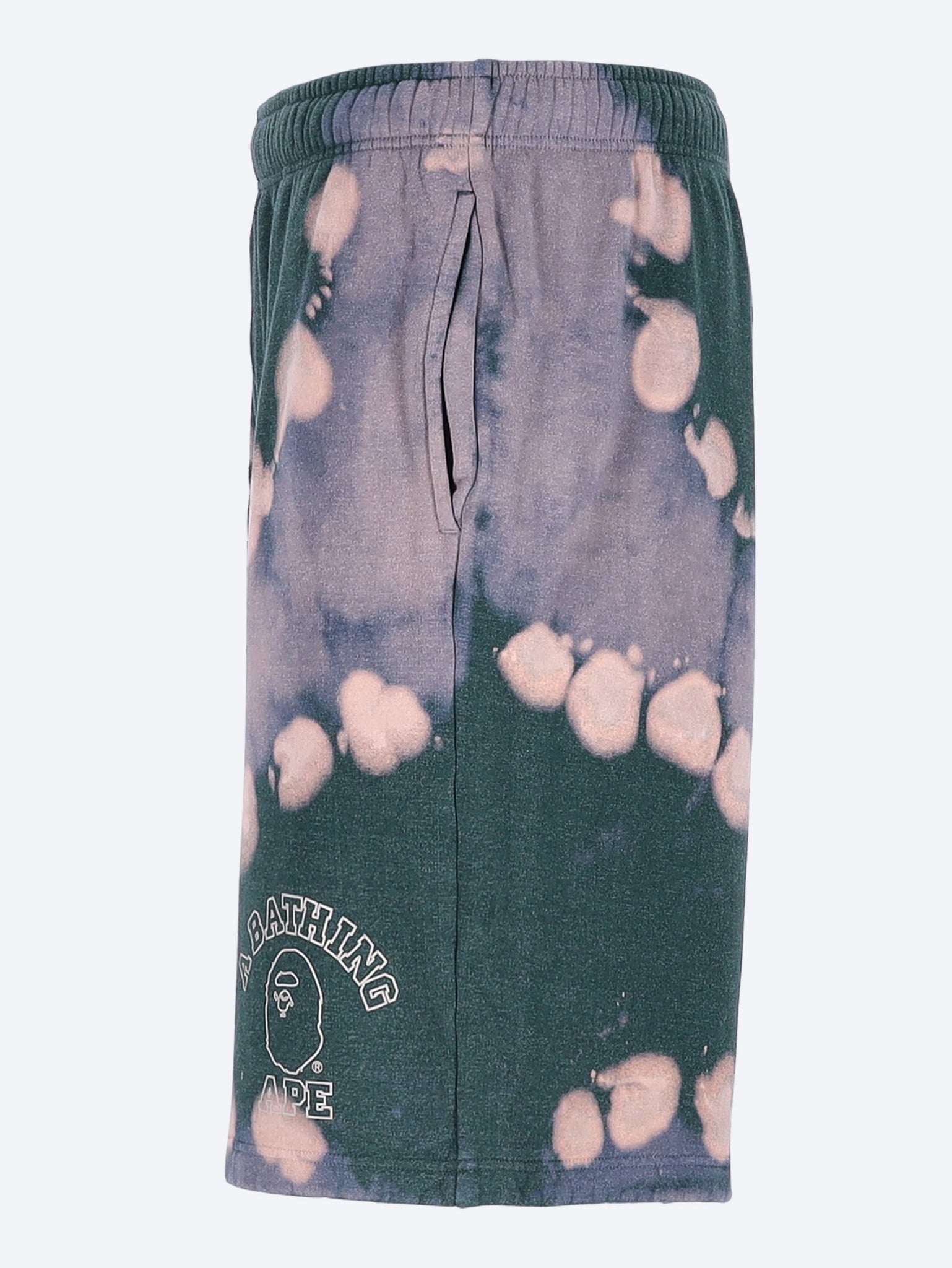 Hand dye relaxed fit sweat shorts 2