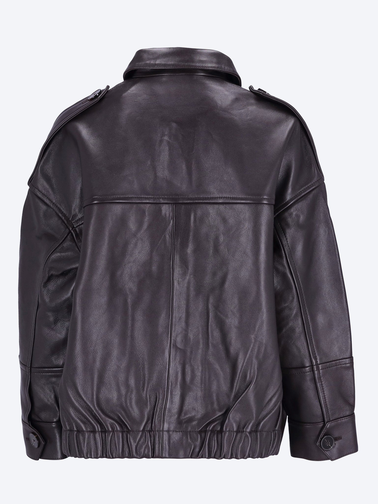 Harriboyd leather oversized jacket 3