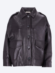 Harriboyd leather oversized jacket ref: