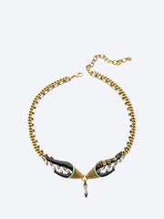 Hayes necklace gold plated ref: