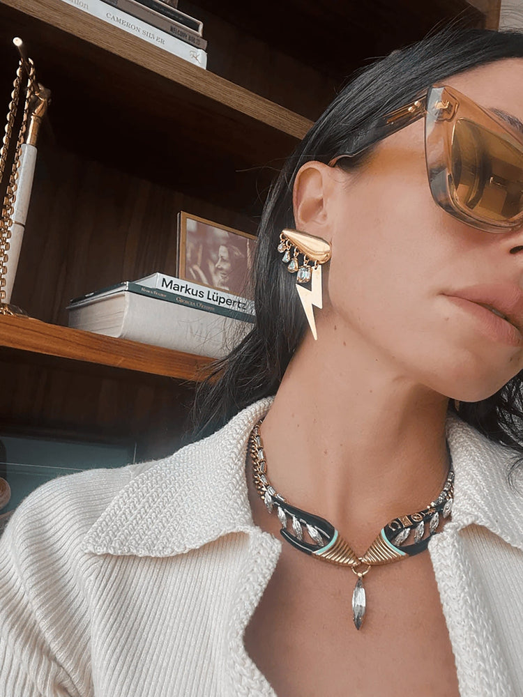 Hayes necklace gold plated 2