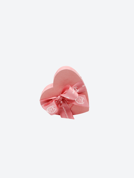 Heart box with cremino tiramisu pnk