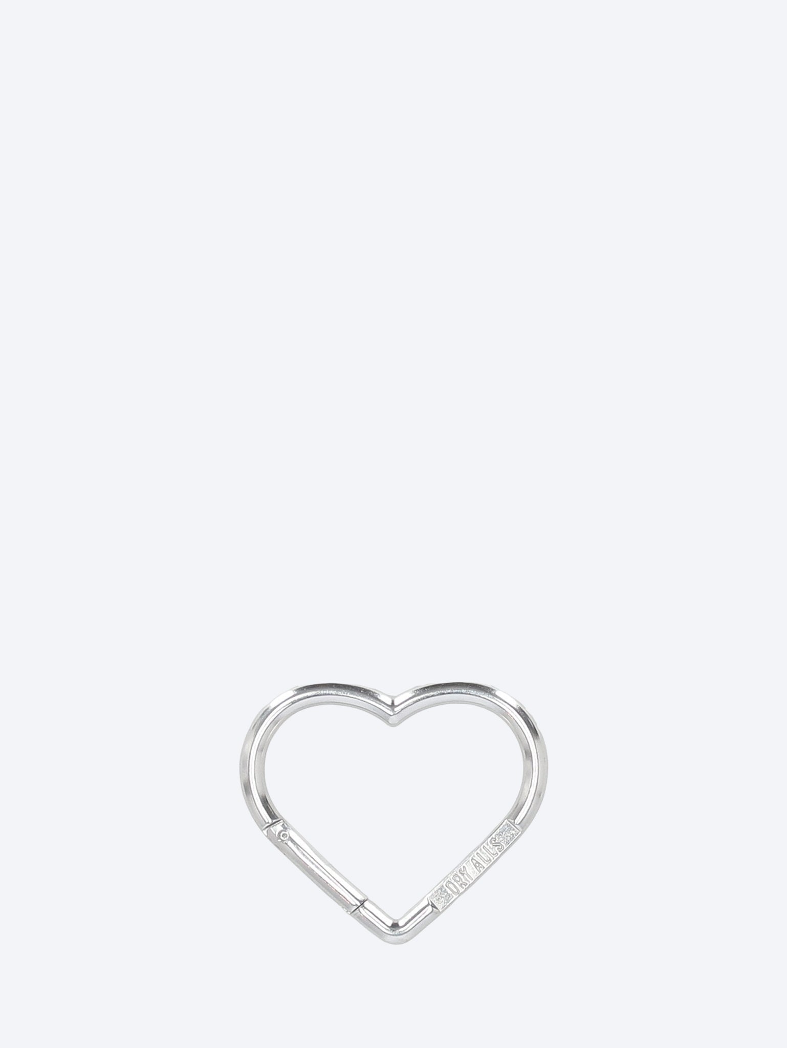 Heart carabiner bag accesory 2