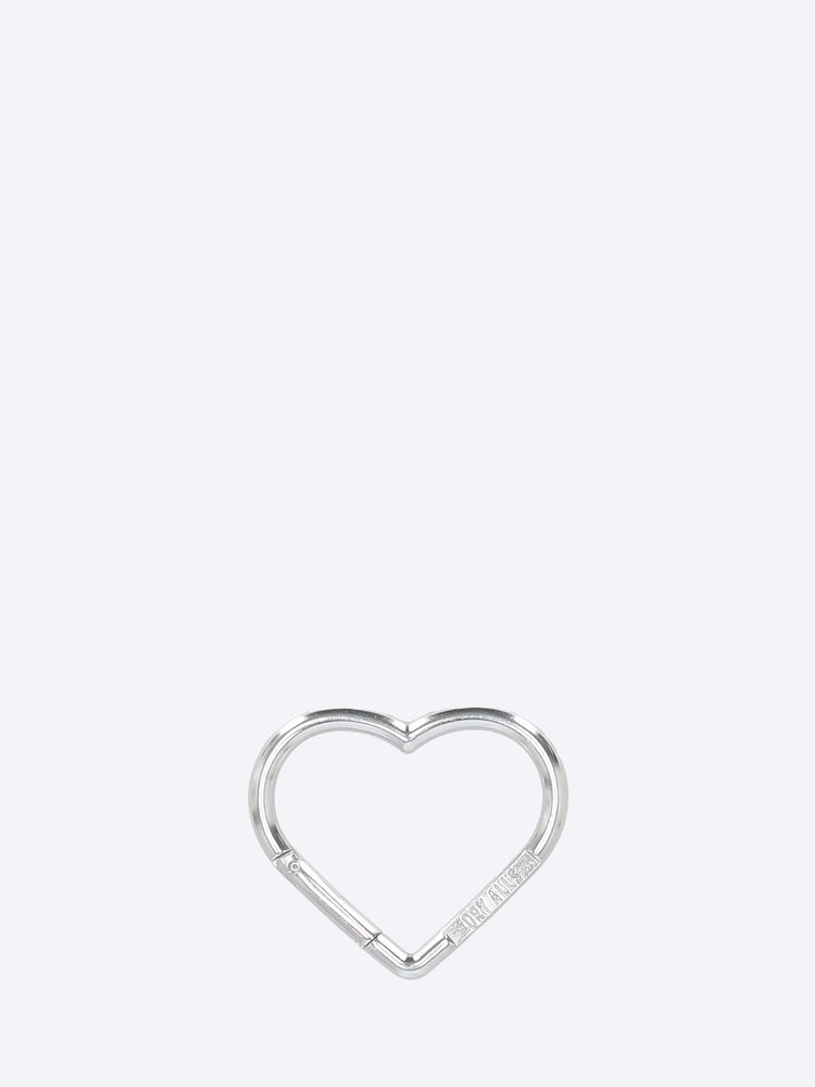 Heart carabiner bag accesory 2