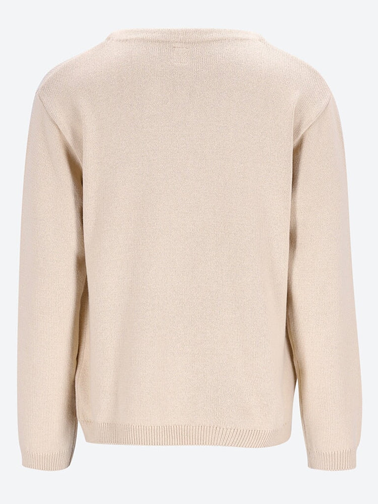 Heart knit sweater 3