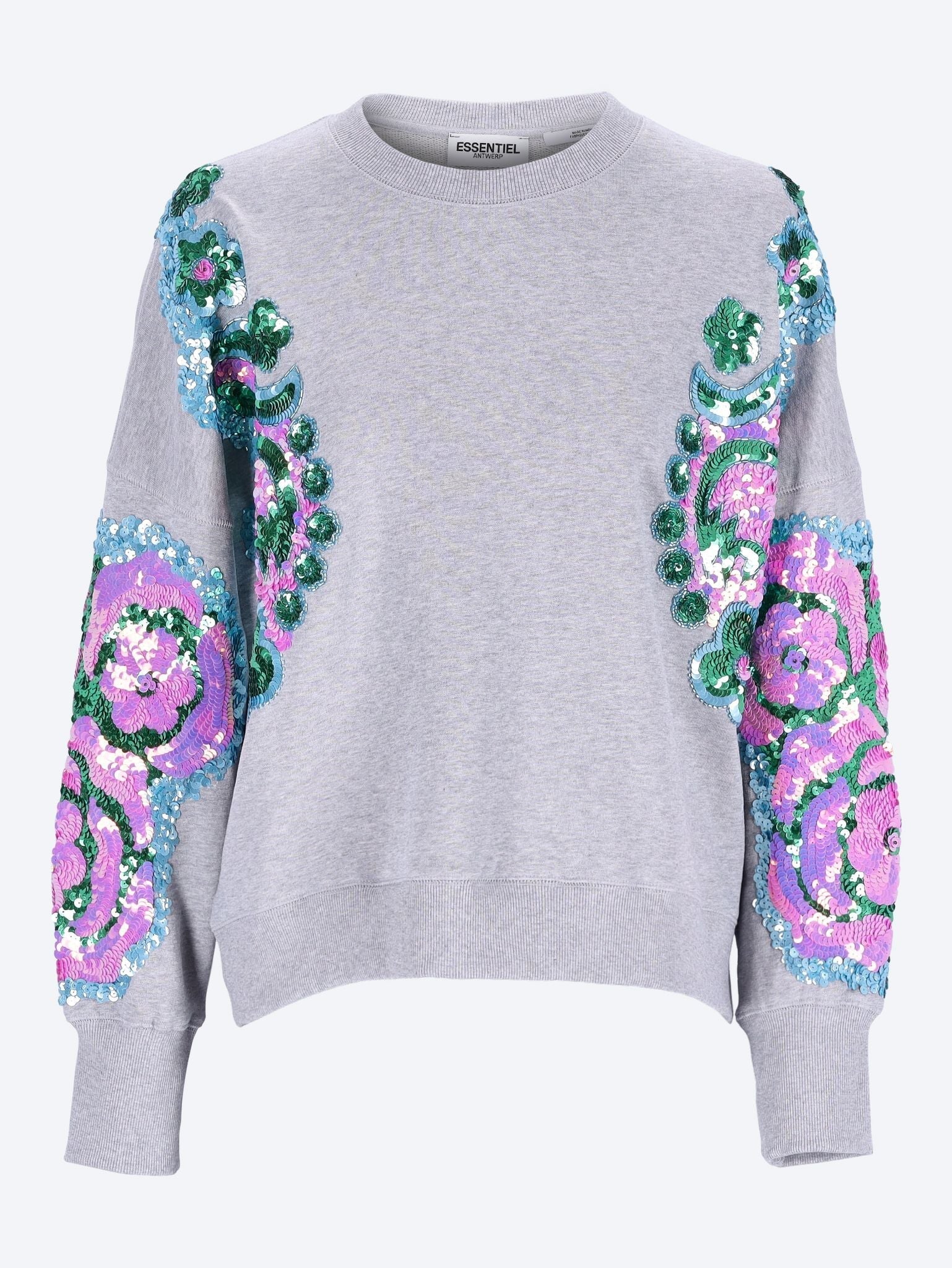 Hecrazy embroidered sweatshirt 1