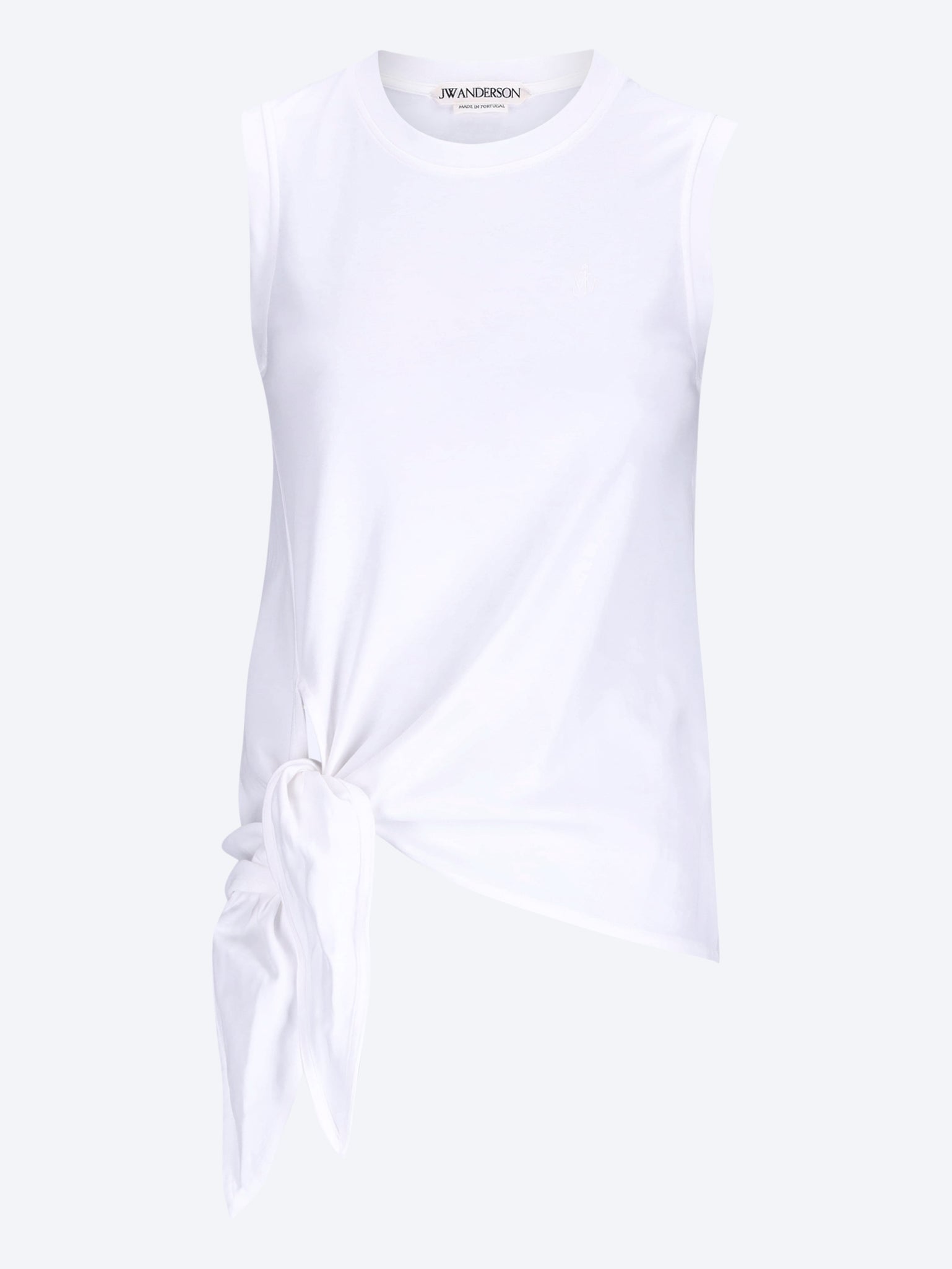 Hem knot tank top 1