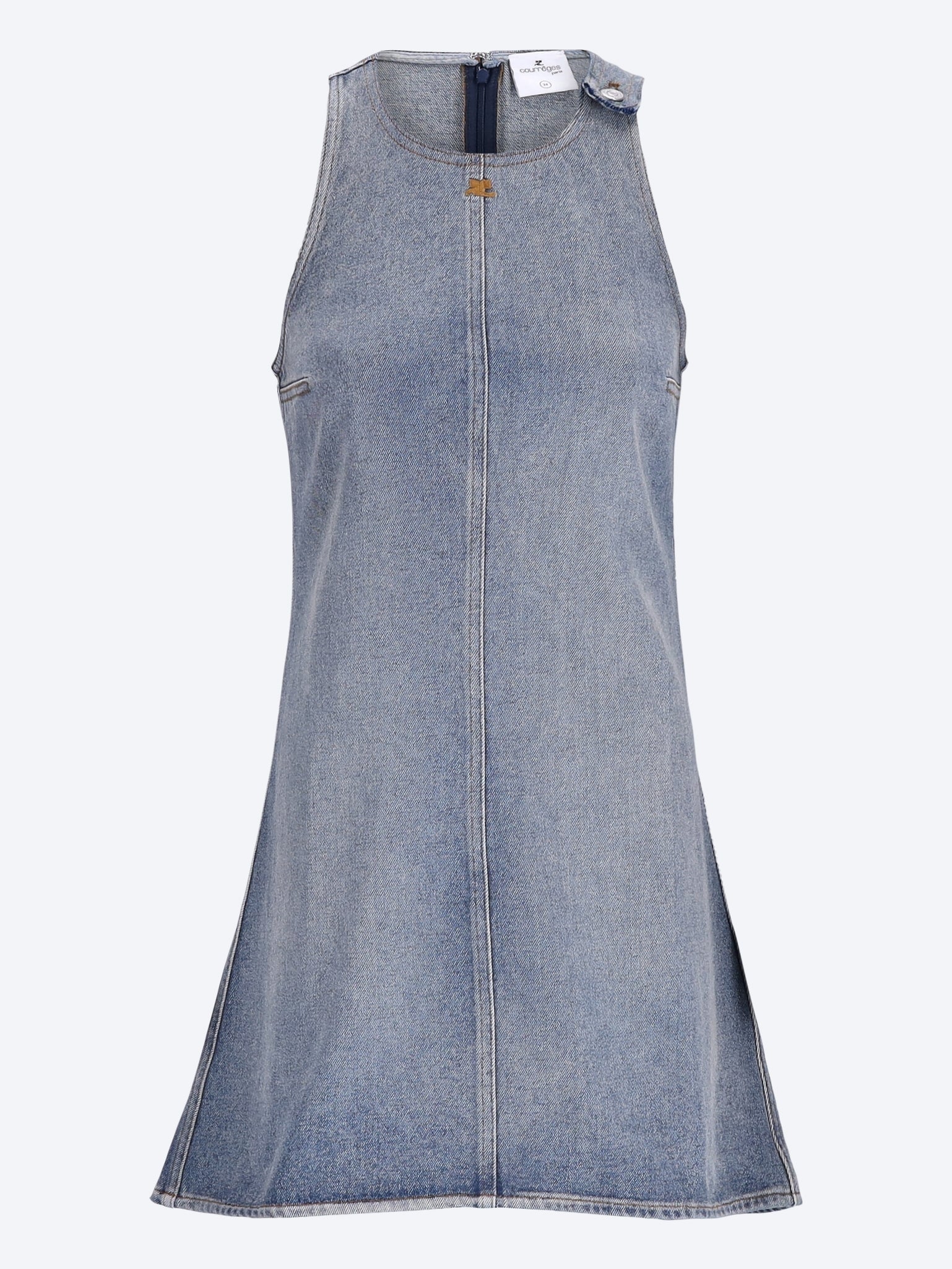 Heritage denim a-line dress 1