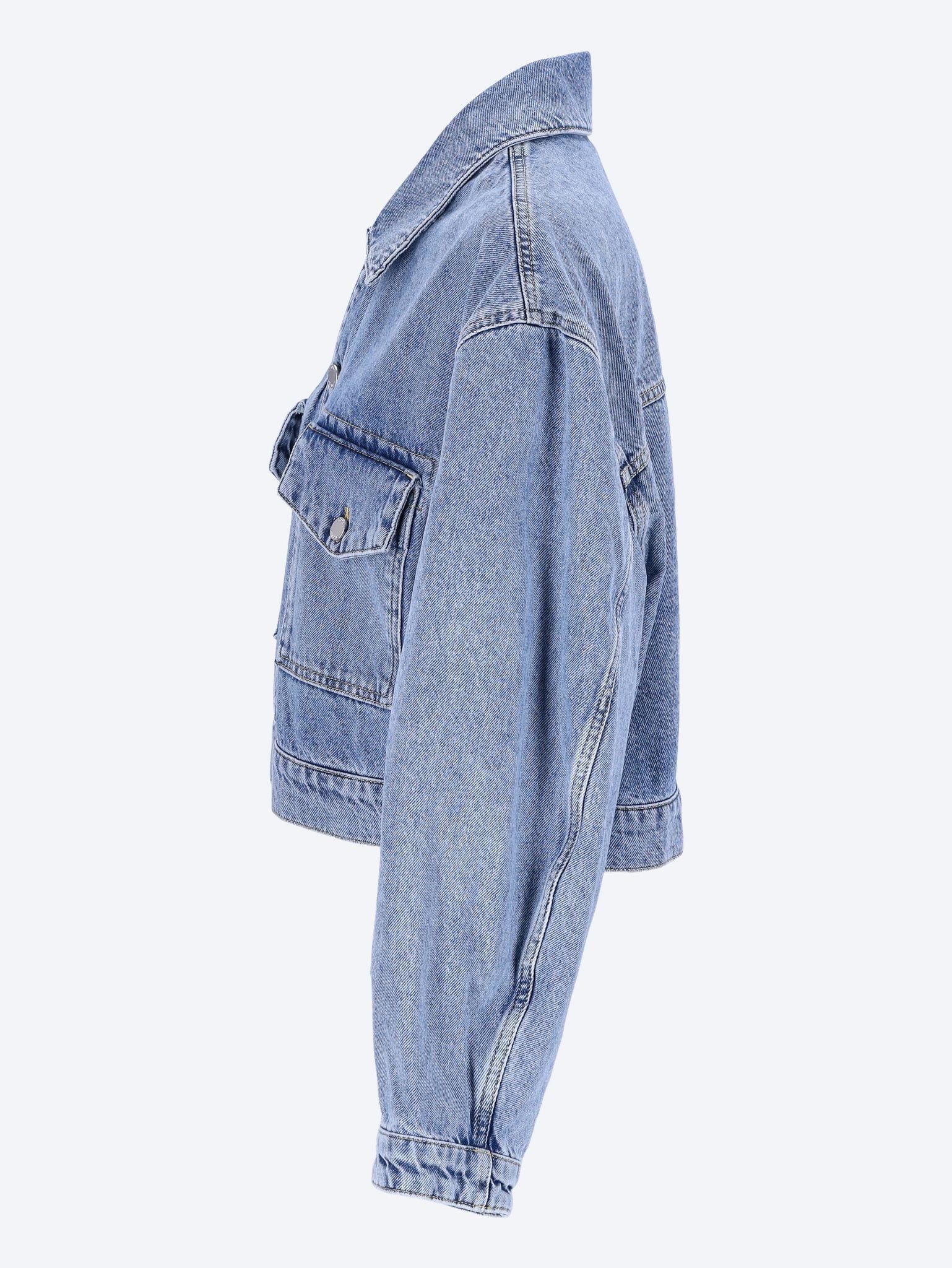 Hespero cropped jeans jacket 2