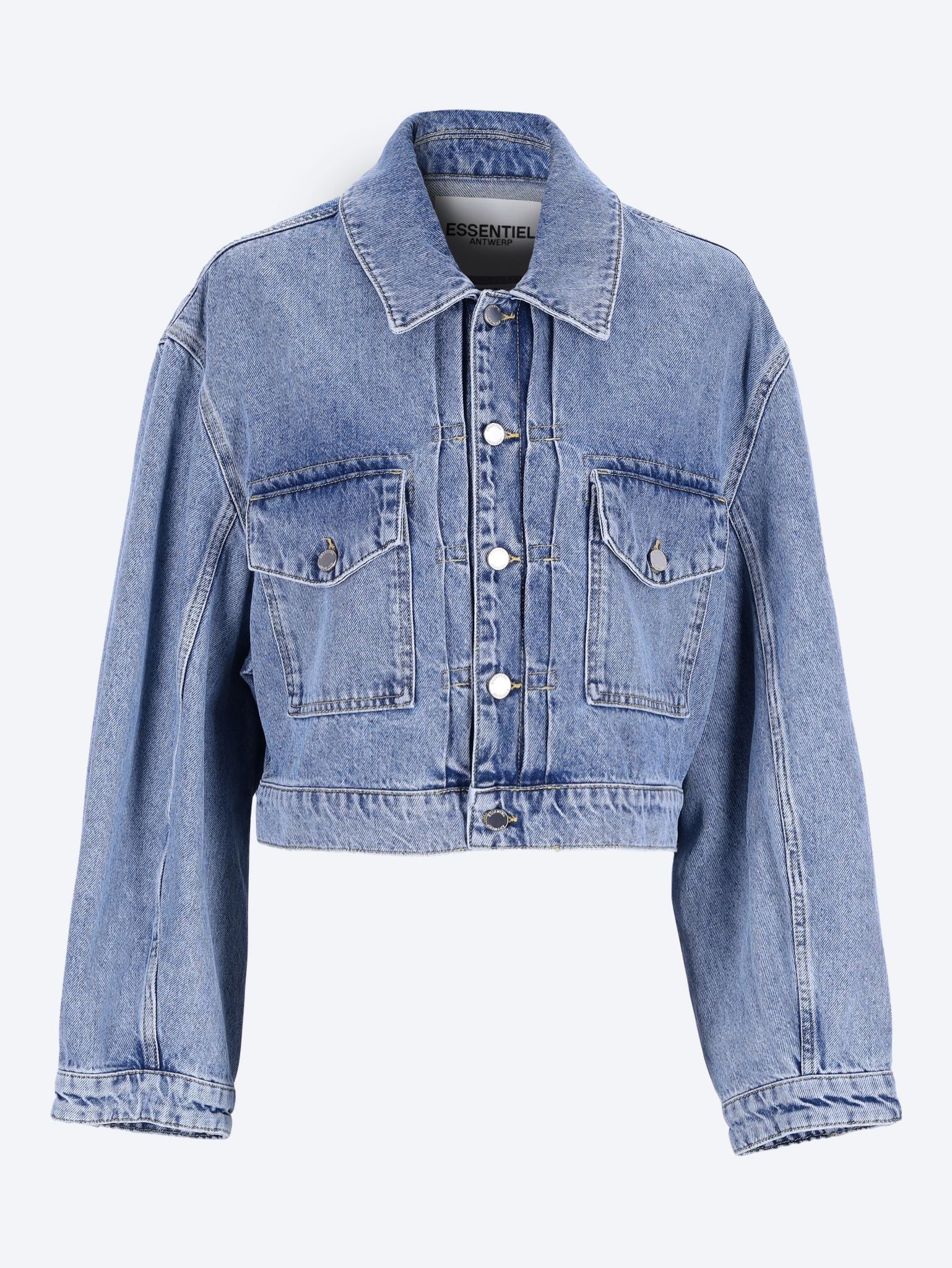 Hespero cropped jeans jacket 1