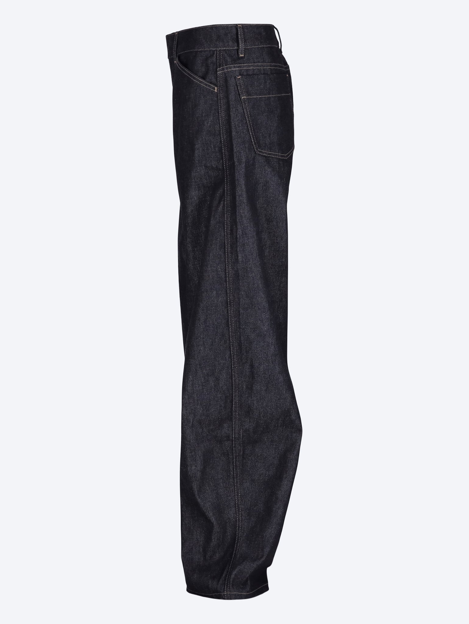 High waisted curved pants 2