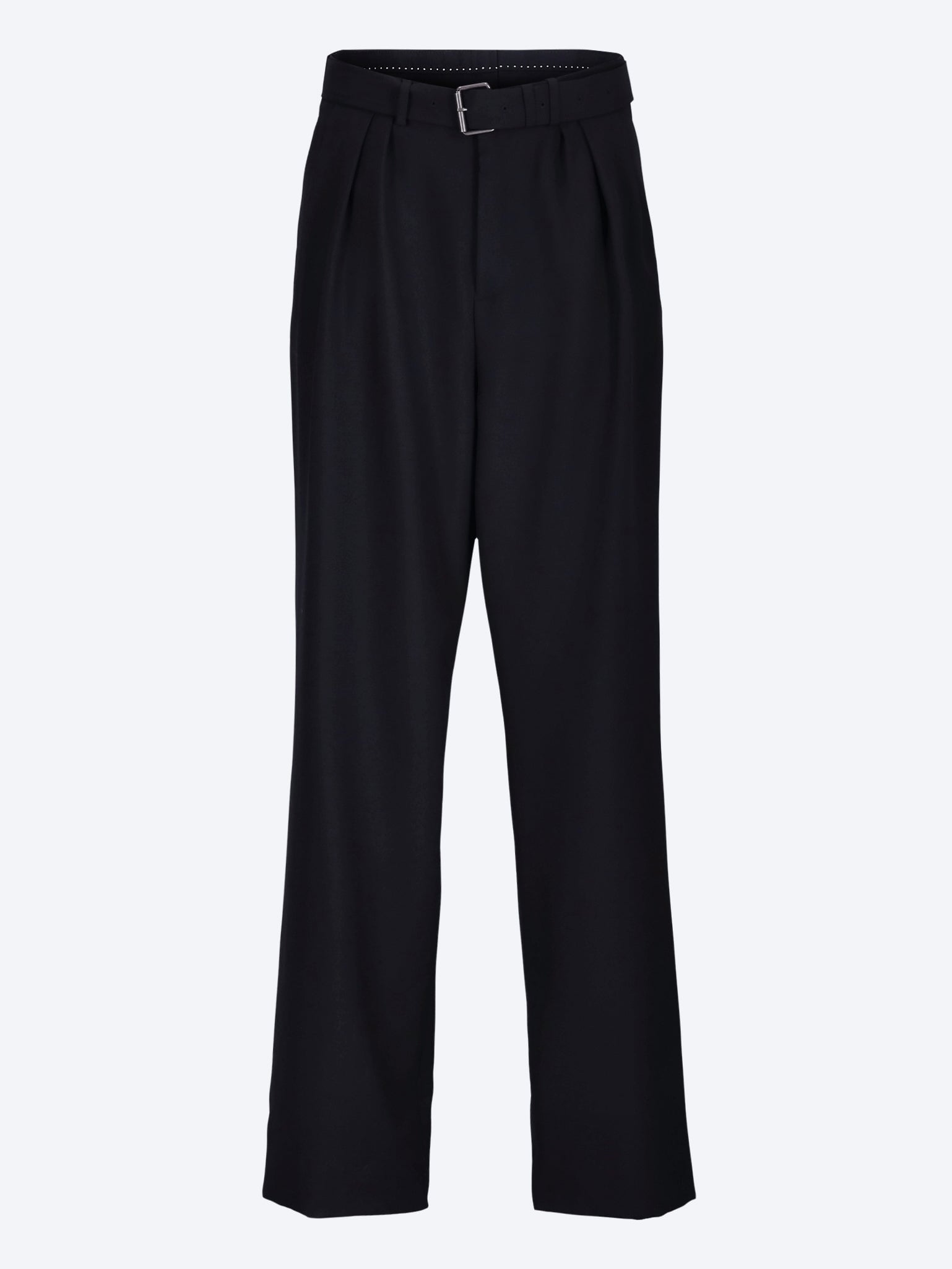 High-waisted pleated pants 1
