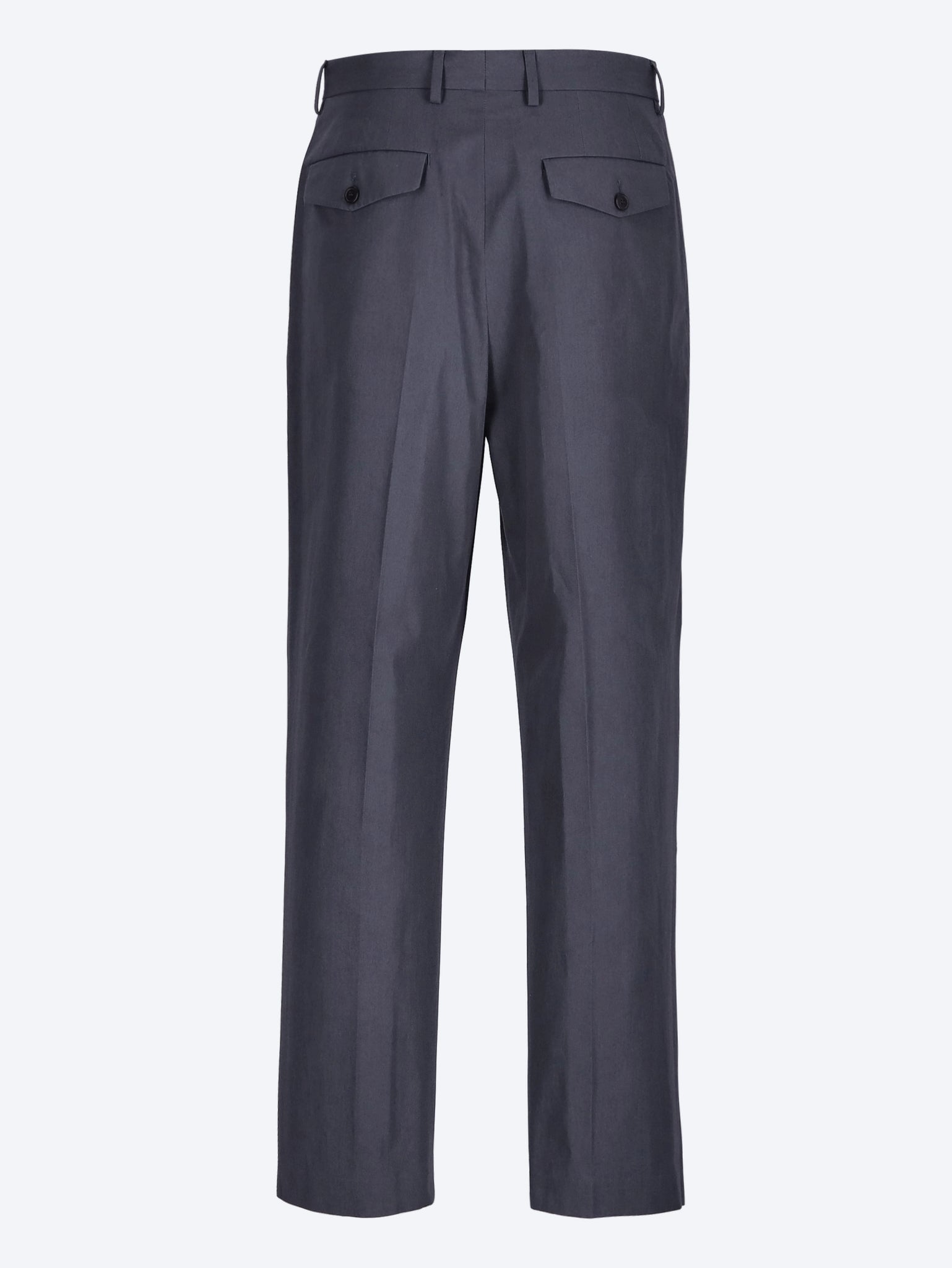 High-waisted pleated wide-leg pants 3
