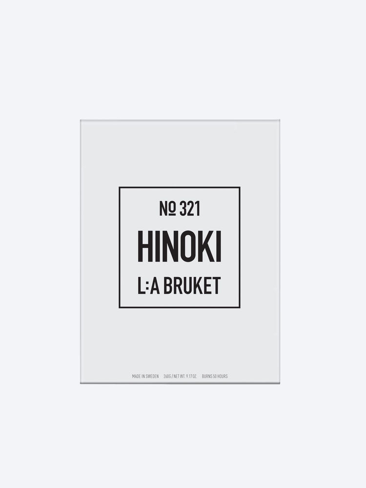 Hinoki candle 2