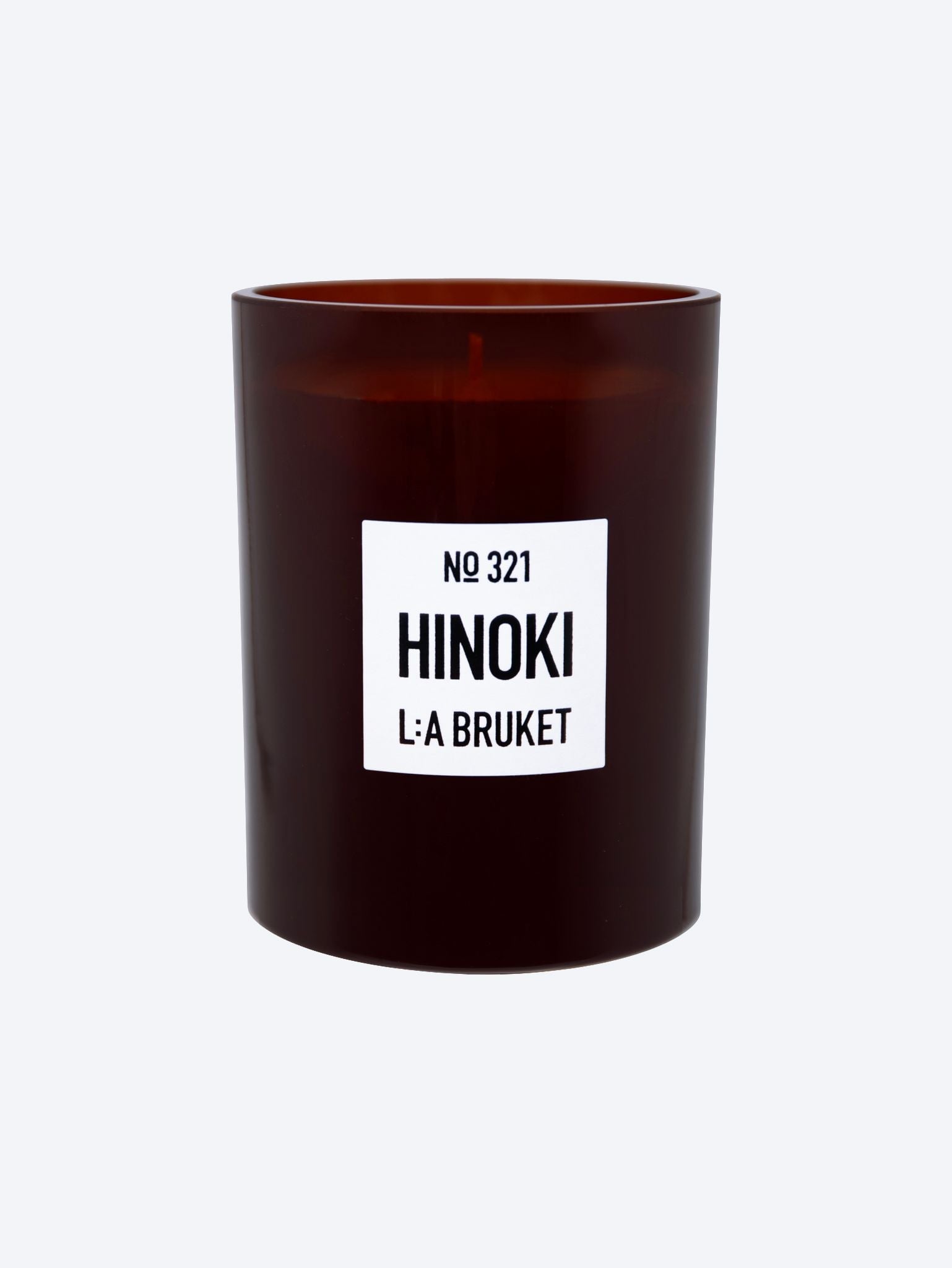 Hinoki candle 1